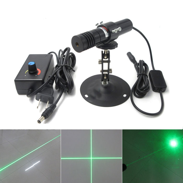 520nm 85mW Láser de diodo verde Dot/Line/Crosshair Módulo láser
